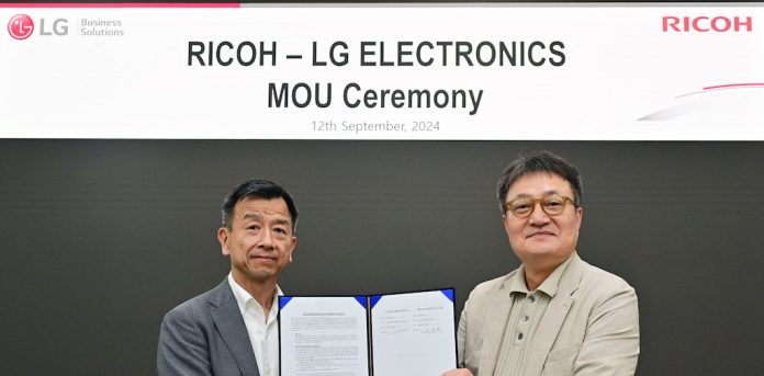 Η LG συνεργάζεται με τη Ricoh για την προώθηση του ψηφιακού μετασχηματισμού στις επιχειρήσεις