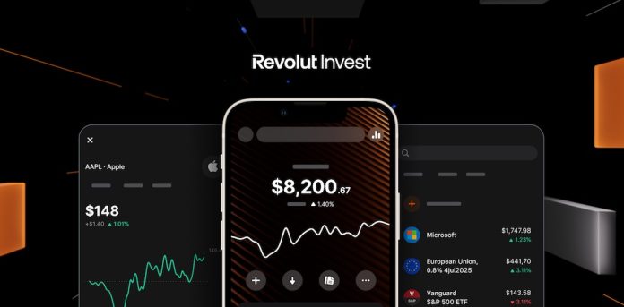 Η εφαρμογή Revolut Invest κυκλοφορεί σε Ελλάδα, Τσεχία και Δανία