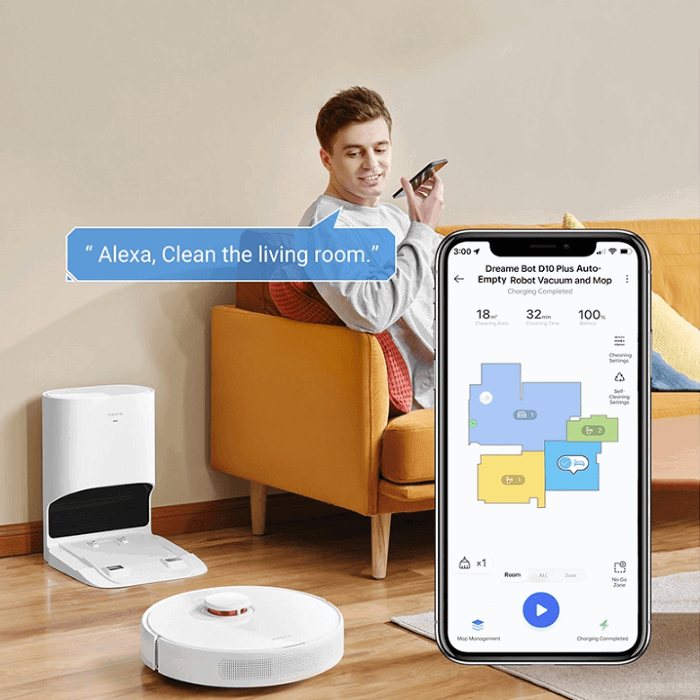 Το Dreame Bot D10 Plus είναι μια νέα ρομποτική ηλεκτρική σκούπα με αυτόματο σταθμό