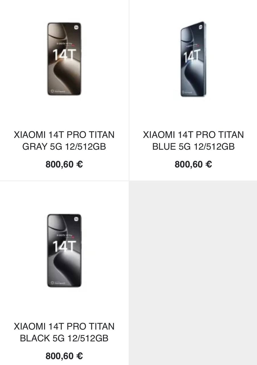 Xiaomi 14T/14T Pro details leak