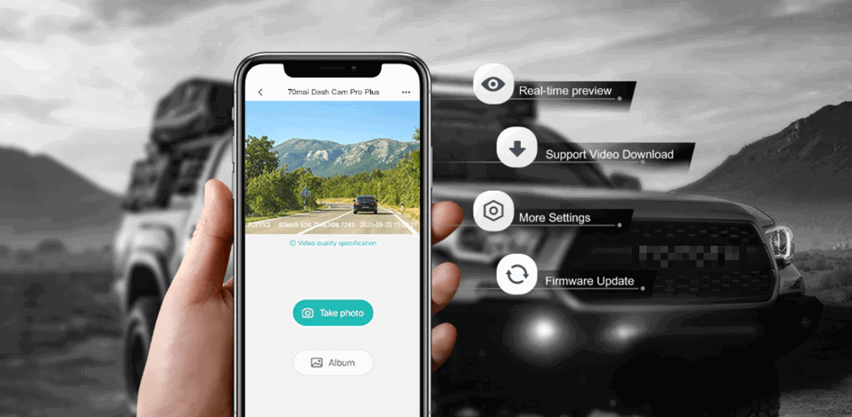 Η νέα έκδοση 70mai Dash Cam Pro Plus