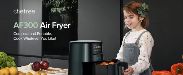 Chefree AF300 Air Fryer 2L: Η Υγιεινή Λύση για Τραγανές Γεύσεις με 4-in-1 Λειτουργίες!