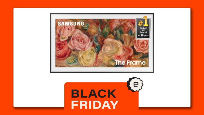 Έκπτωση 40% σε τηλεοράσεις Samsung Frame για Black Friday