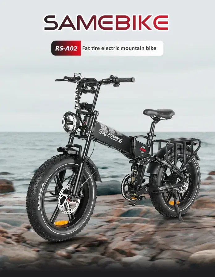 Αναδιπλούμενο Fatbike SAMEBIKE RS-A02 με 750W μοτέρ: Η περιπέτεια ξεκινά!