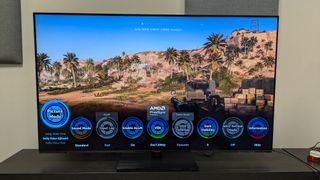 Panasonic Z85A with Battlefield V on screen