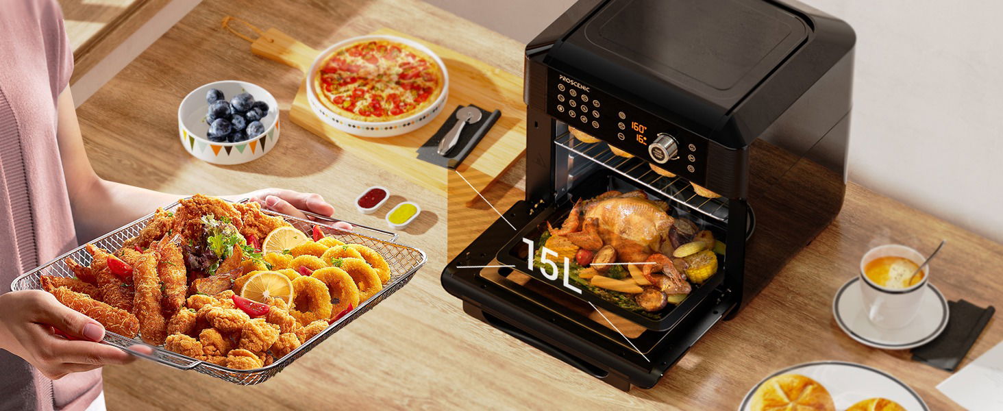 Proscenic T31: Μίνι Φουρνάκι-Air Fryer 15L, 1700W, με ελέγχο μέσω εφαρμογής στα 117.6€!