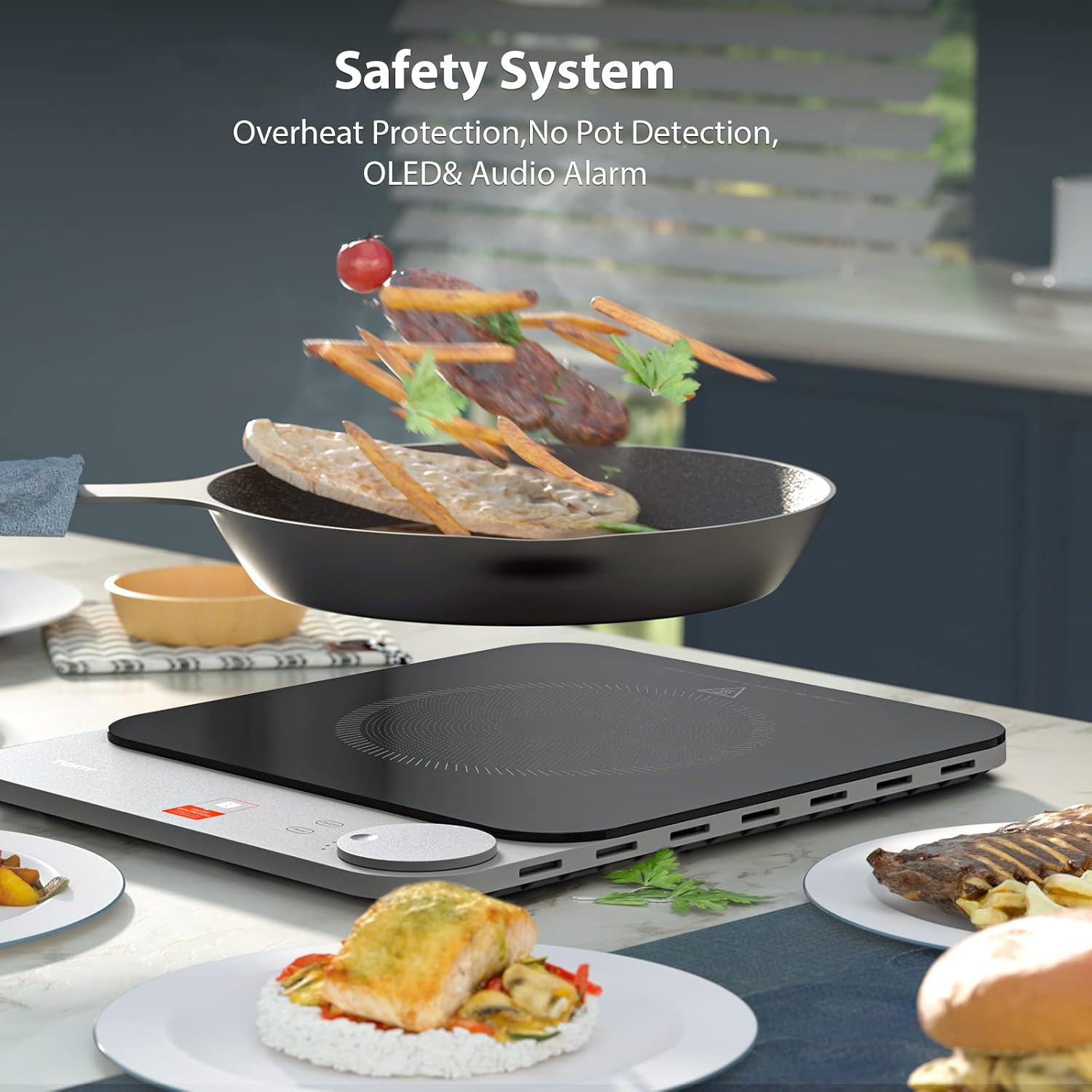 TOKIT Induction Cooker Induction Hob Safety System