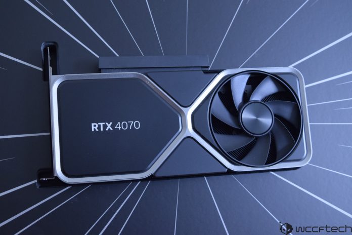 Η NVIDIA ανακοινώνει τη διακοπή παραγωγής των RTX 4070 για το RTX 5070