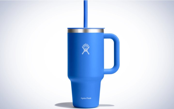  Hydro Flask Travel Tumbler on a plain white background.