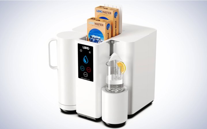  LANGWATER The Well Countertop Water Filtration System & Mineralization