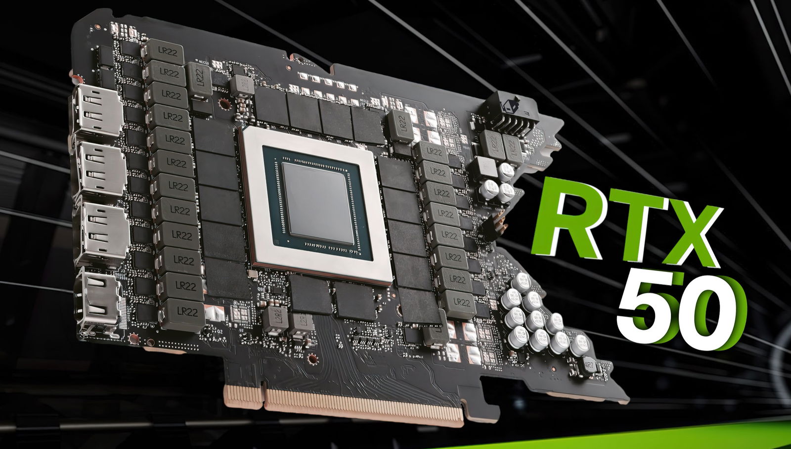 Λεπτομέρειες GPU NVIDIA GeForce RTX 5090 Δίαυλος μνήμης 512 bit, 16 μονάδες GDDR7, ολοκαίνουργιο σχέδιο PCB 1