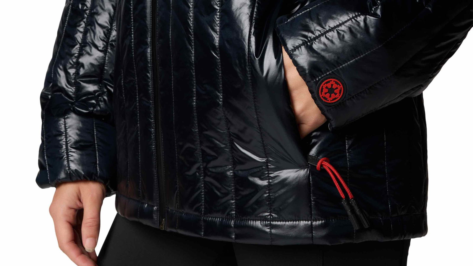 Λεπτομέρεια με φερμουάρ Vader Convertible Jacket