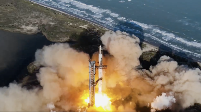 Η SpaceX εξετάζει δοκιμή Starship Upper Stage Ship In Flight 8