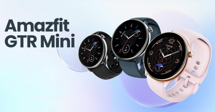 Amazfit GTR Mini: Στρογγυλό ρολόι με GPS, αντοχή 20 ημέρες & HD οθόνη μόνο με 87€!