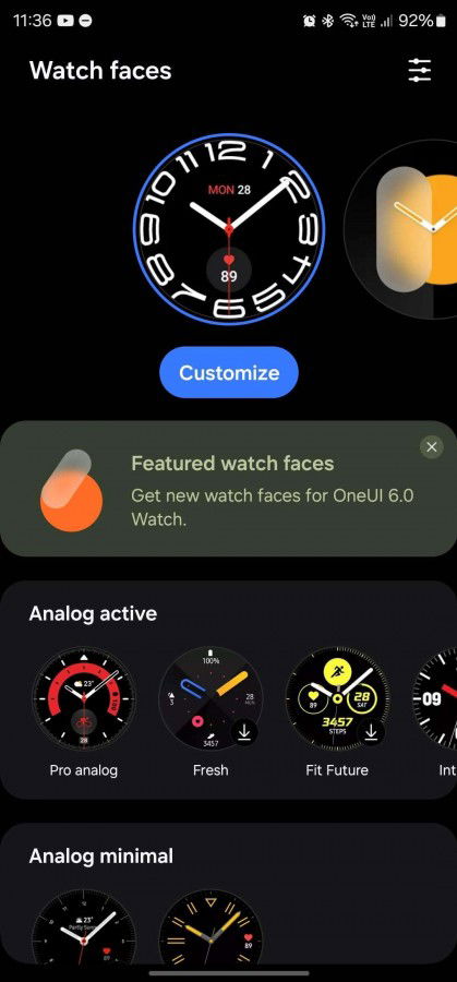 Νέο Update One UI 6 για το Galaxy Watch6 αυτόν τον μήνα