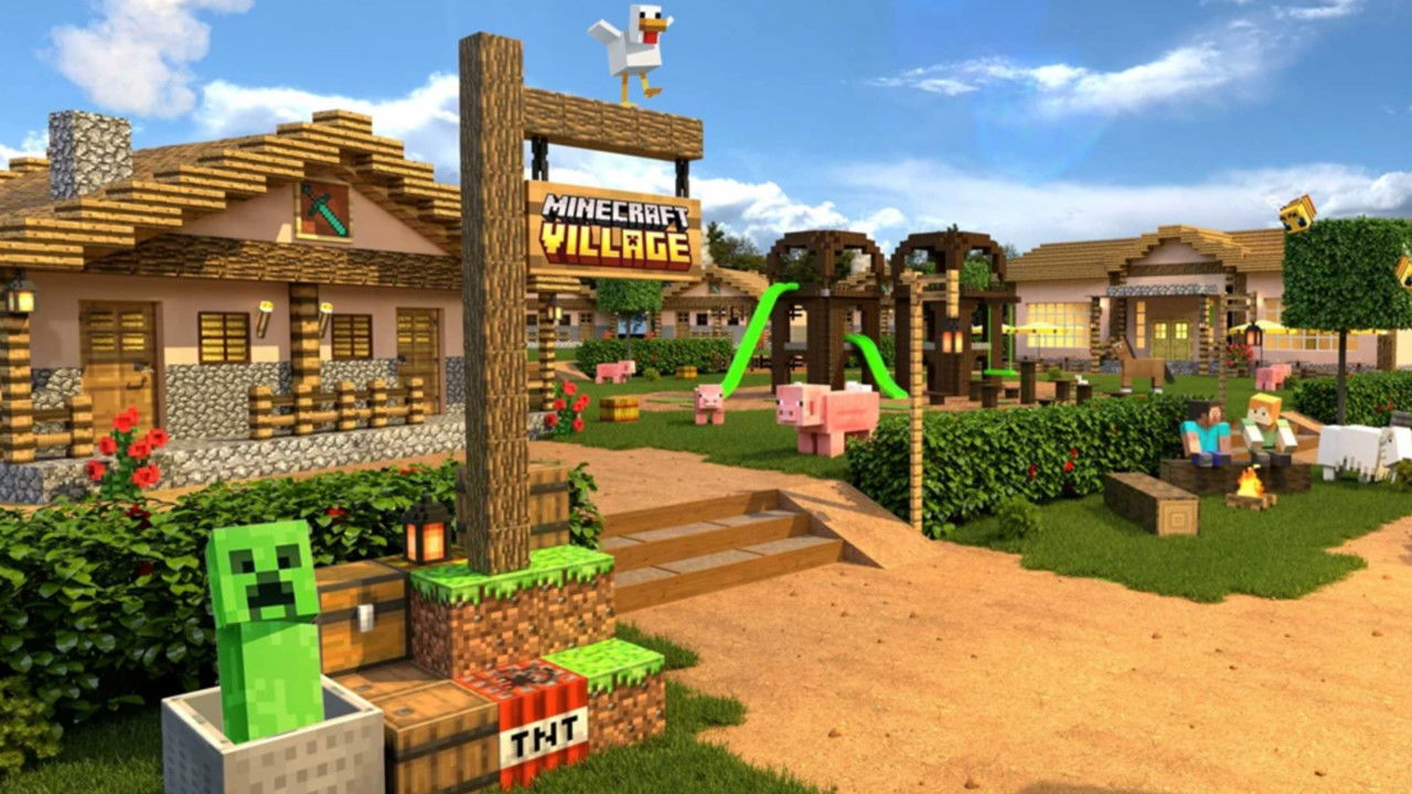 minecraft theme park 2